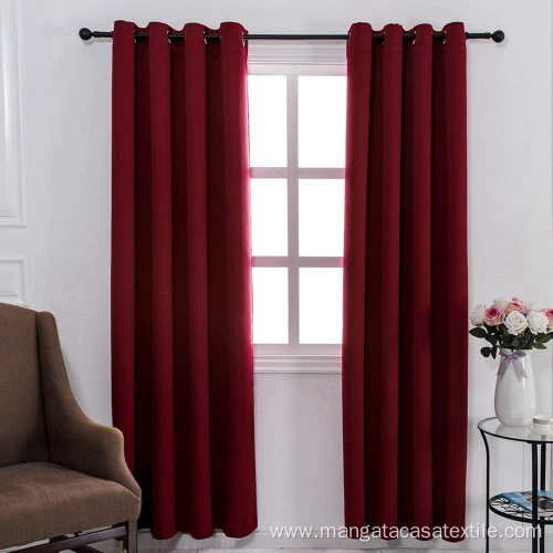 Best Sale New Product Red Curtains
